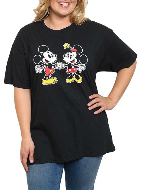 plus size mickey mouse t shirt|More.